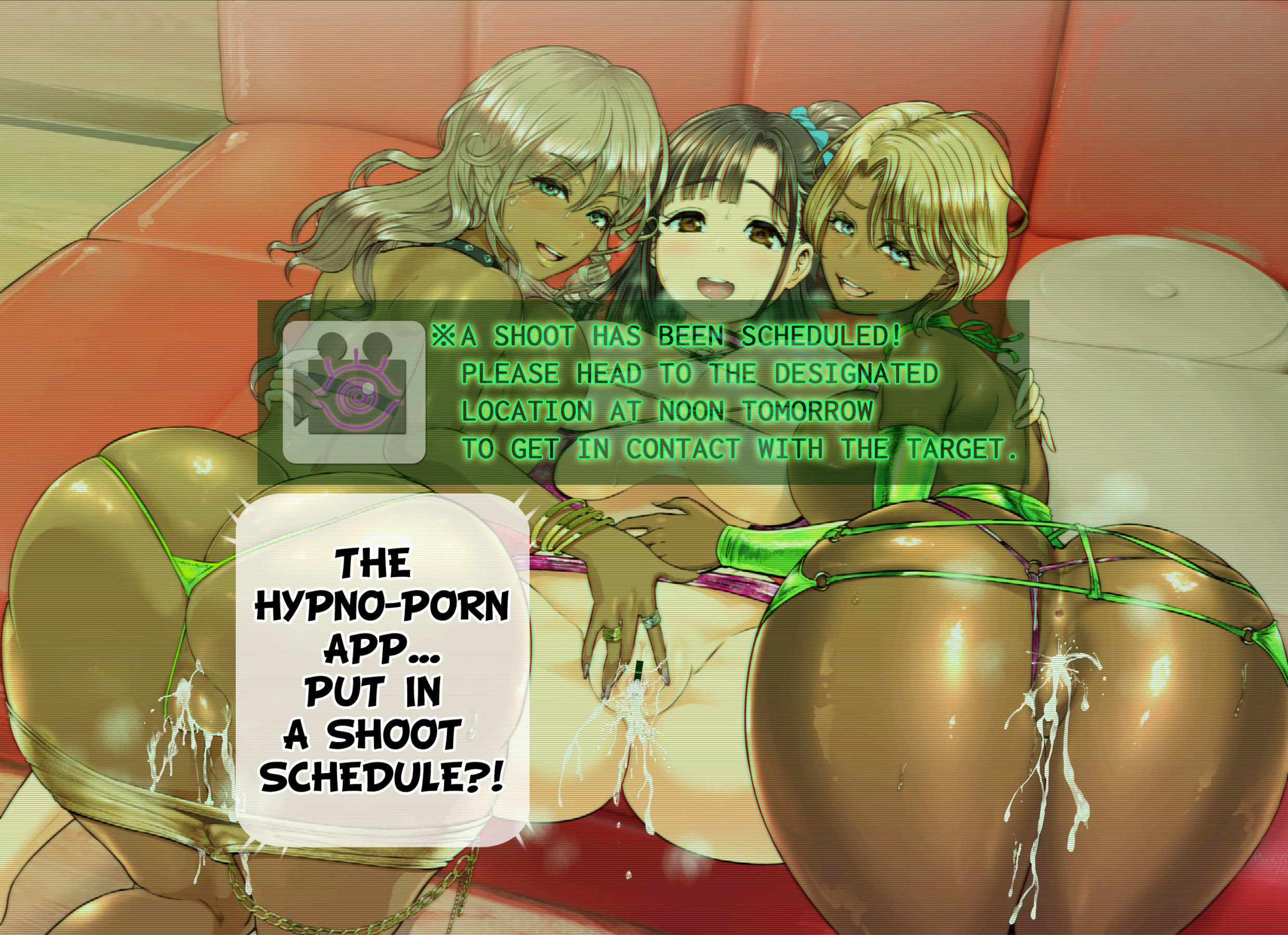 Hentai Manga Comic-Hypnotized College Girls -REALITY PORN APP--Read-214